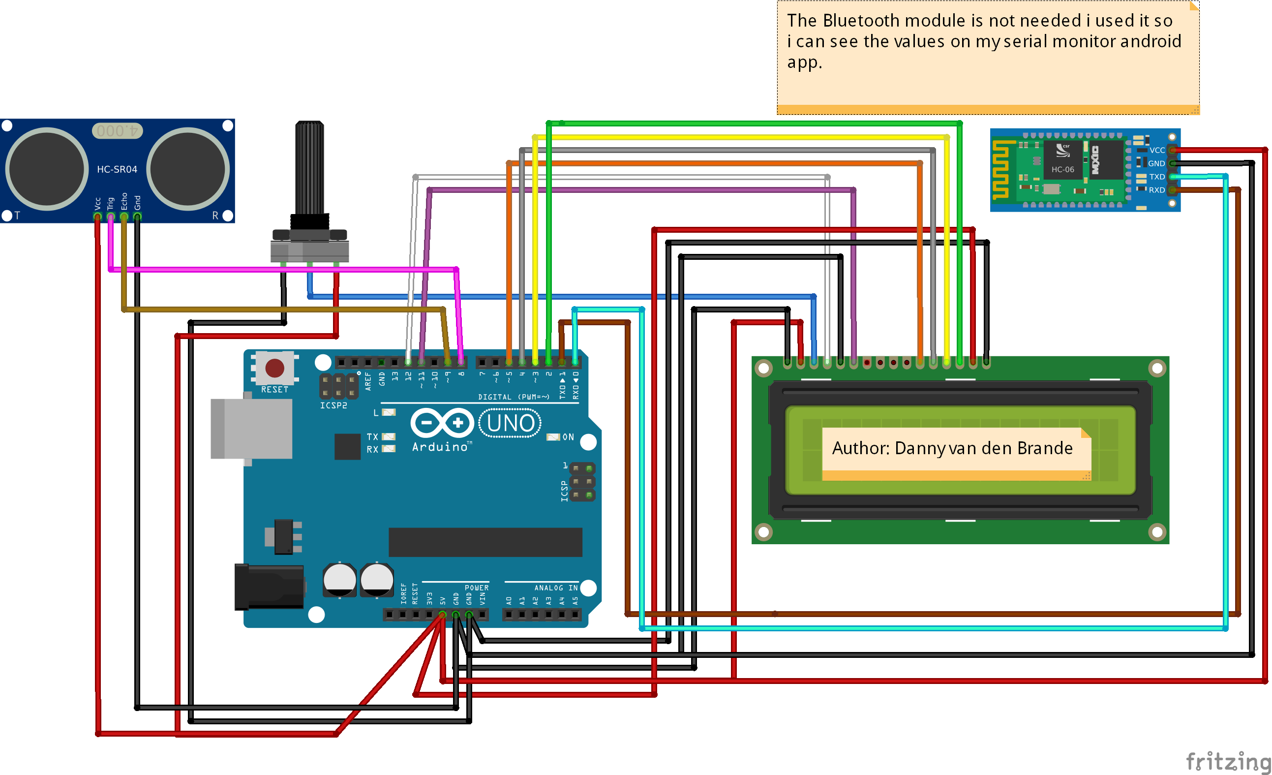 How To Make Ultrasonic Distance Sensor Hc Sr04 Using Arduino Uno Images 7538